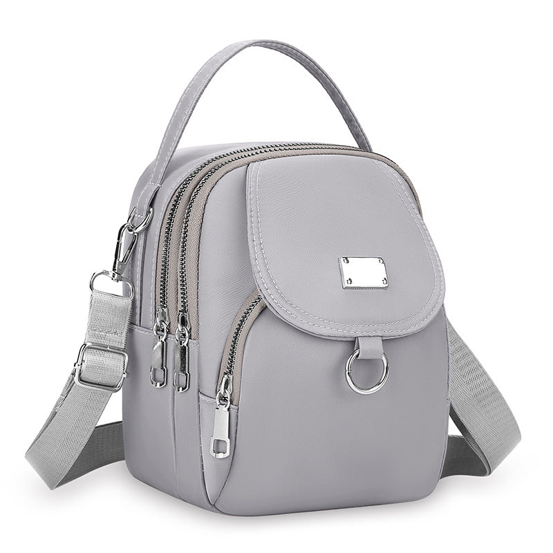 Bags Women's Portable Casual Fashion Oxford Cloth High-end One Shoulder Crossbody Bag Cross-border Women's Crossbody Bag Mobile Phone Bag