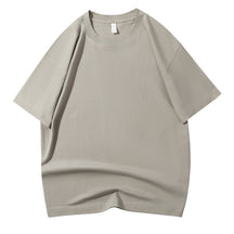 210G Pure Cotton T-shirt Round Neck Solid Color Men's and Women's Same Bottoming Shirt Half-sleeved Spot Short-sleeved T-shirt Casual Summer