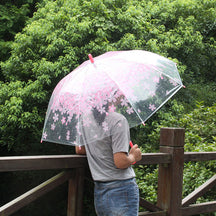 Transparent Umbrellas Wholesale Long-handled Umbrellas Internet Celebrities Automatic Umbrellas Advertising Umbrellas Can Be Ordered in Batches At Low Prices