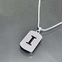 Hot-selling High-end Hollow Letter Titanium Steel Necklace Men's and Women's Clothing Stainless Steel Accessories Niche Jewelry Wholesale