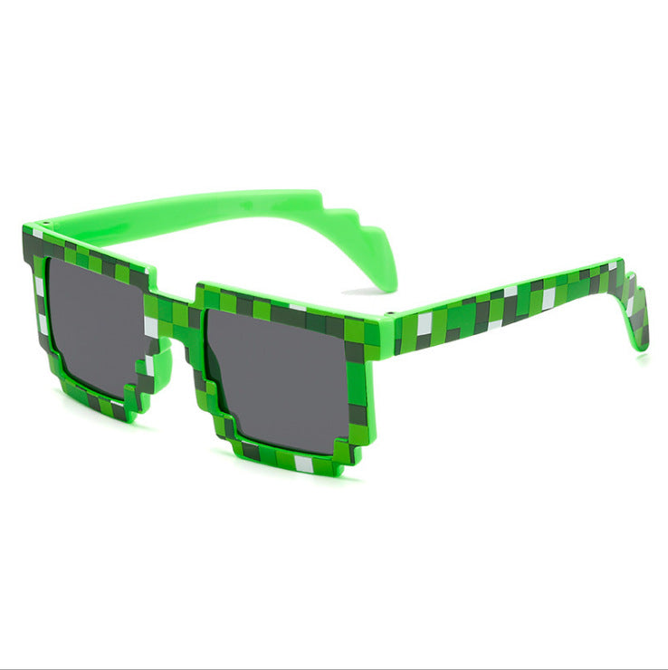 New Mosaic Glasses, Two-dimensional Sunglasses, My World Personalized Pixel Sunglasses Wholesale