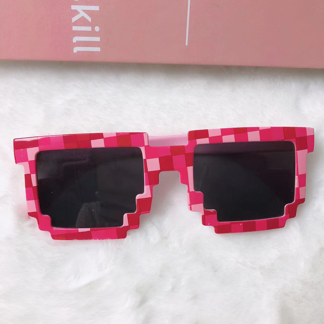 New Mosaic Glasses, Two-dimensional Sunglasses, My World Personalized Pixel Sunglasses Wholesale