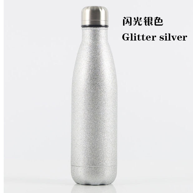 Source Factory Cross-border Exclusive Supply of Amazon 304 Stainless Steel Sports Kettle Gift Cup Coke Bottle Thermos Cup
