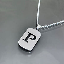 Hot-selling High-end Hollow Letter Titanium Steel Necklace Men's and Women's Clothing Stainless Steel Accessories Niche Jewelry Wholesale