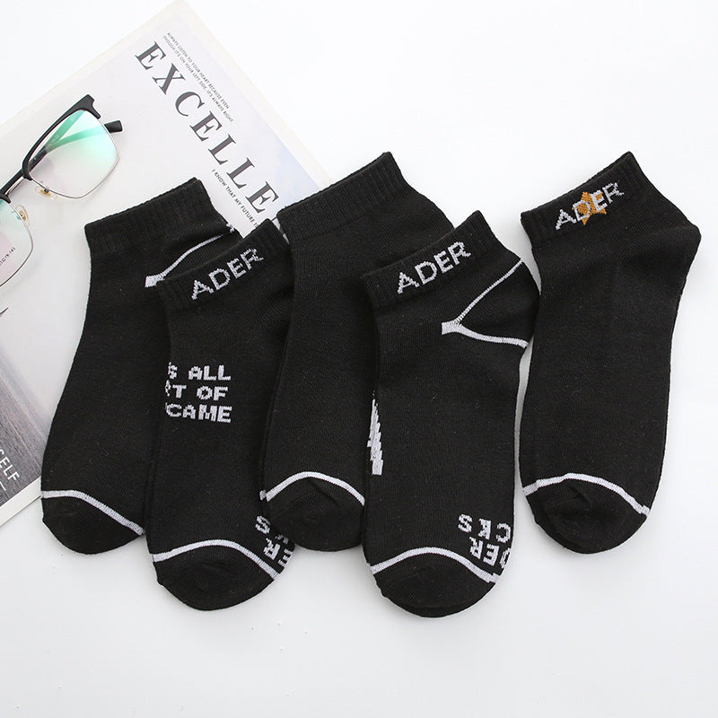 Men's Socks Women's Socks Socks Wholesale Summer Thin Breathable Socks Men's Boat Socks Like Deodorant