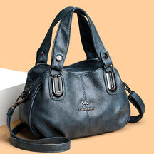 Hot-selling Handbag Large-capacity European and American Style Middle-aged Mother Bag Multi-compartment Shoulder Messenger Bag Cross-border Wholesale