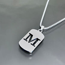 Hot-selling High-end Hollow Letter Titanium Steel Necklace Men's and Women's Clothing Stainless Steel Accessories Niche Jewelry Wholesale