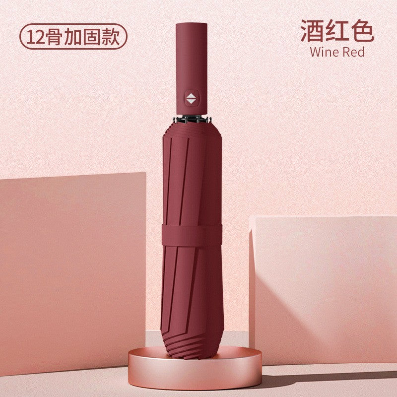 [Special Offer] Manual Vinyl Sunscreen Eye Umbrella UV Protection Women's Three-fold Gift Umbrella Clearance Wholesale