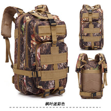 3P Off-road Large-capacity Hiking Backpack Men's Multi-functional Army Camouflage Double Shoulder Sports Outdoor Mountaineering Tactical Backpack