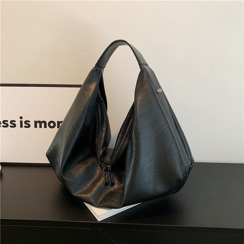 Foreign Trade Popular Women's Bags Fashion Leisure Single Armpit Bags Large Capacity European and American Trend Tote Bags Factory Direct Sales