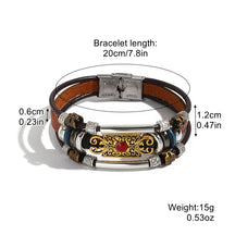 Special Foreign Trade Europe and The United States Popular Beaded Bracelet Women's Set Bohemian Ethnic Style Turquoise Bracelet