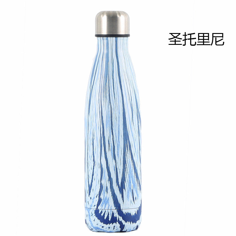 Source Factory Cross-border Exclusive Supply of Amazon 304 Stainless Steel Sports Kettle Gift Cup Coke Bottle Thermos Cup
