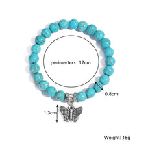 Special Foreign Trade Europe and The United States Popular Beaded Bracelet Women's Set Bohemian Ethnic Style Turquoise Bracelet
