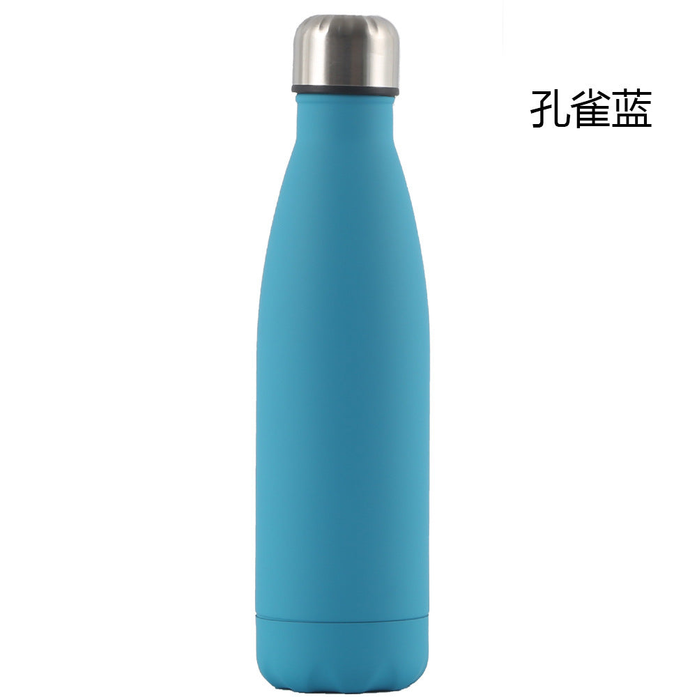 Source Factory Cross-border Exclusive Supply of Amazon 304 Stainless Steel Sports Kettle Gift Cup Coke Bottle Thermos Cup