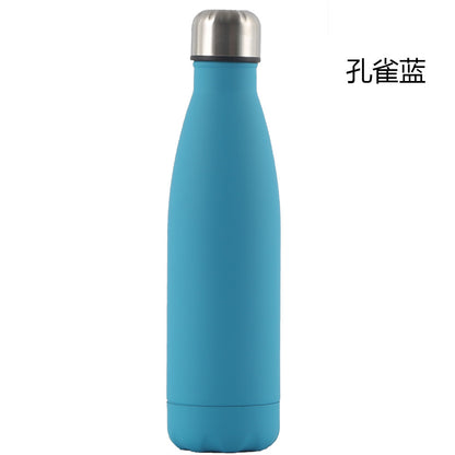 Source Factory Cross-border Exclusive Supply of Amazon 304 Stainless Steel Sports Kettle Gift Cup Coke Bottle Thermos Cup