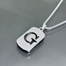 Hot-selling High-end Hollow Letter Titanium Steel Necklace Men's and Women's Clothing Stainless Steel Accessories Niche Jewelry Wholesale
