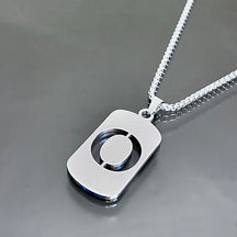 Hot-selling High-end Hollow Letter Titanium Steel Necklace Men's and Women's Clothing Stainless Steel Accessories Niche Jewelry Wholesale