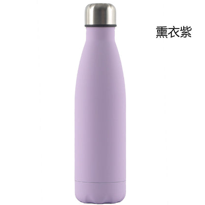 Source Factory Cross-border Exclusive Supply of Amazon 304 Stainless Steel Sports Kettle Gift Cup Coke Bottle Thermos Cup