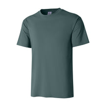 Cross-border Special European Size Quick-drying Round Neck Short-sleeved T-shirt for Men and Women Foreign Trade TikTok Polyester Ammonia Elastic Short T Wholesale