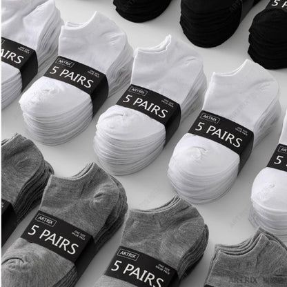 20/100 Pairs of Disposable Socks Men's Short Socks Summer Thin Breathable Men's Boat Socks Deodorant Unisex Medium Tube Socks