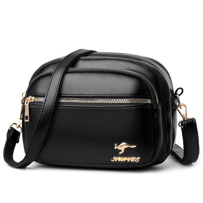 Foreign Trade Women's Bags New Multi-layer Versatile Single Shoulder Messenger Bags Women's Multi-pocket Mother Wallet Wholesale