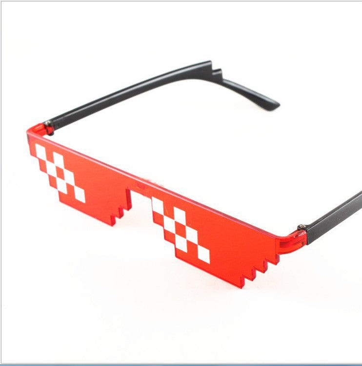 New Mosaic Glasses, Two-dimensional Sunglasses, My World Personalized Pixel Sunglasses Wholesale