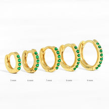 Europe and The United States Hot-selling Models, Circle Diamond Earrings, Earrings, Zircon Ear Buckles, Light Luxury Fashion Earrings, Jewelry
