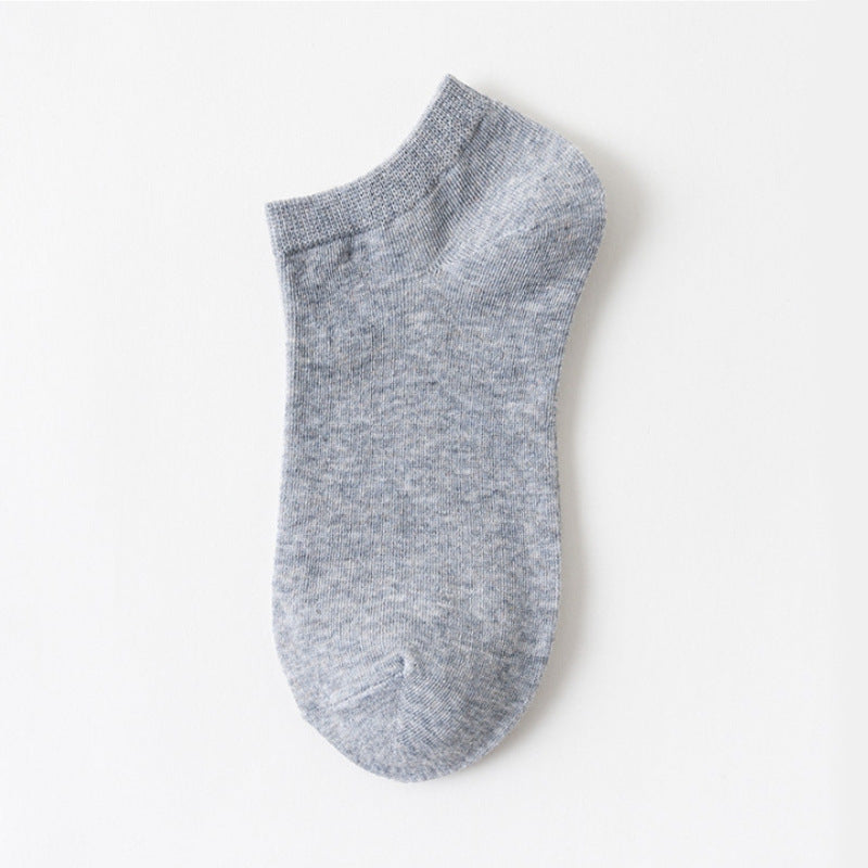 20/100 Pairs of Disposable Socks Men's Short Socks Summer Thin Breathable Men's Boat Socks Deodorant Unisex Medium Tube Socks