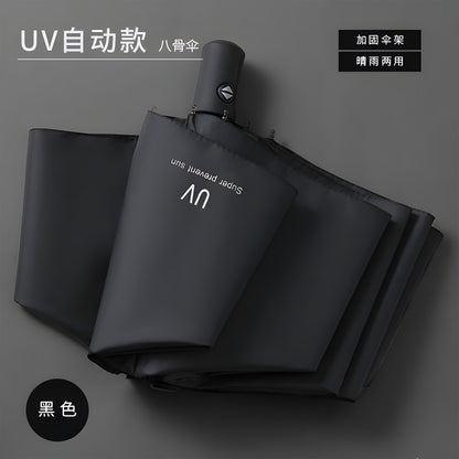 Umbrella Parasol Automatic Umbrella Sunscreen Umbrella Uv Rain Umbrella Wholesale Folding Umbrella Wholesale Can Be Customized Logo