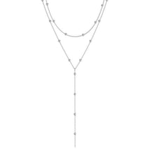Europe and The United States Cross-border Fashion Simple Geometric Fringed Round Beads Clavicle Multi-layer Temperament Explosion Long Necklace Wholesale