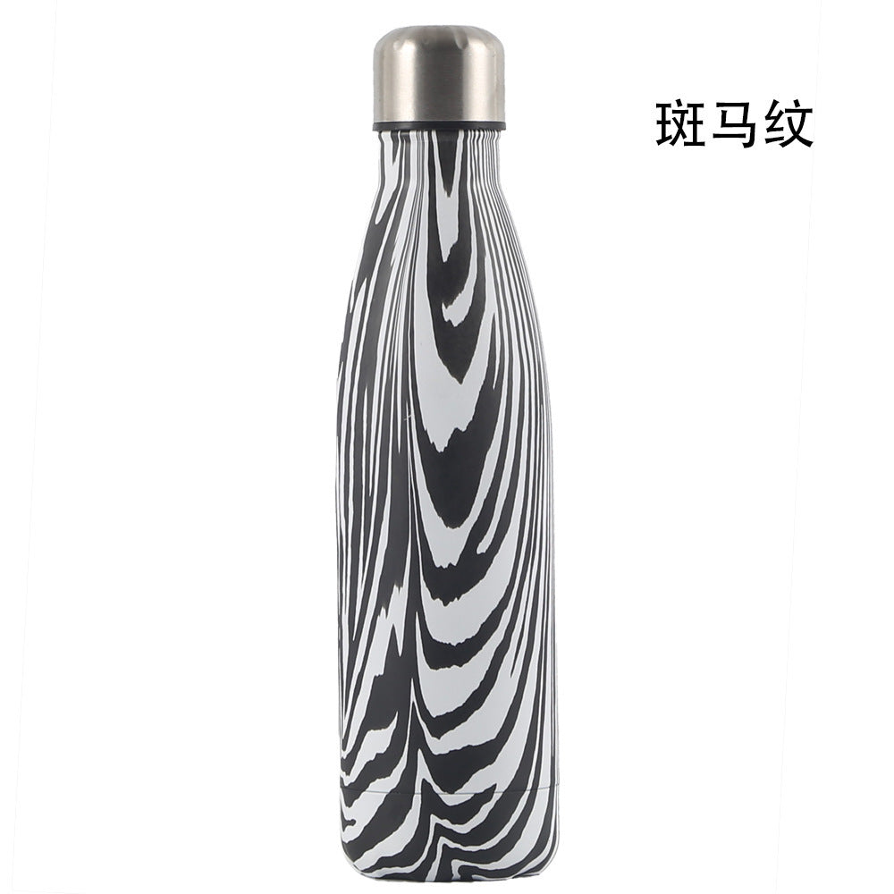 Source Factory Cross-border Exclusive Supply of Amazon 304 Stainless Steel Sports Kettle Gift Cup Coke Bottle Thermos Cup
