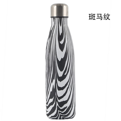 Source Factory Cross-border Exclusive Supply of Amazon 304 Stainless Steel Sports Kettle Gift Cup Coke Bottle Thermos Cup