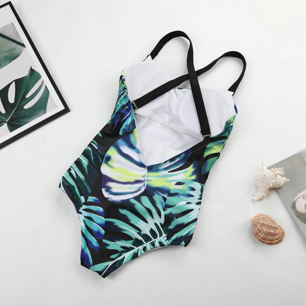 Foreign Trade New Swimsuit Women's European and American Sexy Bikini Bikini One-piece Swimsuit Factory Spot Wholesale
