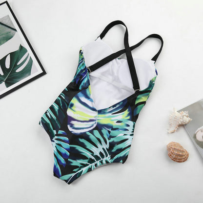 Foreign Trade New Swimsuit Women's European and American Sexy Bikini Bikini One-piece Swimsuit Factory Spot Wholesale