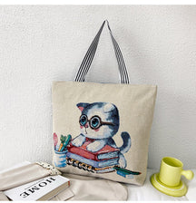 Foreign Trade Ethnic Style Retro Portable Canvas Bag Large Embroidery Shopping Fashion Shoulder Women's Bag New Matai Tote Bag
