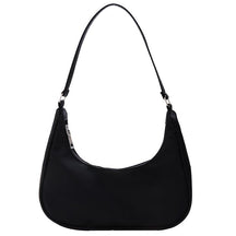 Nylon Messenger Bag Women's New Trendy Dumpling Bag Lightweight Small Satchel Underarm Bag Solid Color Shoulder Women's Bag