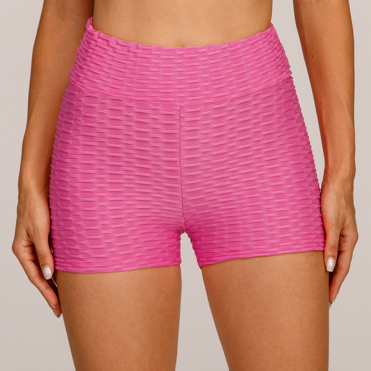 Leggings Women's, Summer Thin Sports Three-point Shorts, Jacquard Hip Lift, Slim Fit, Breathable and Thin Yoga Pants