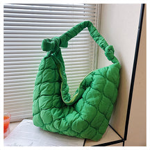 Foreign Trade Wholesale New Pleated Cloud Men and Women with The Same Oblique Span Shoulder Bag Large Capacity Tote Women's Bag