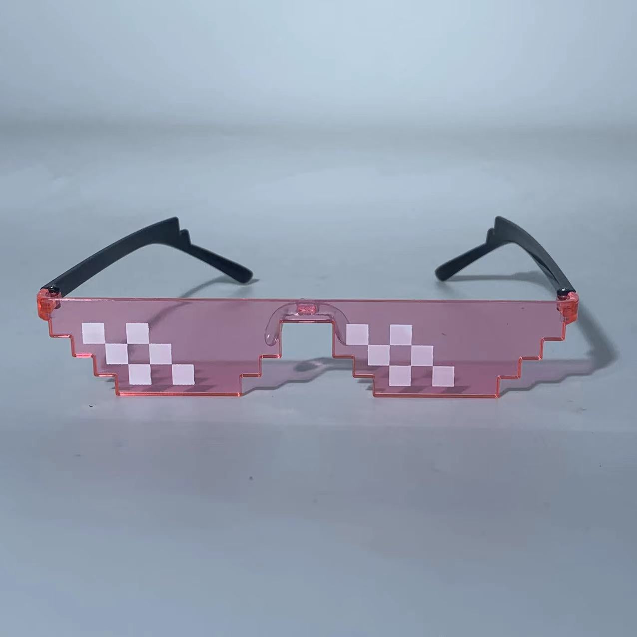 New Mosaic Glasses, Two-dimensional Sunglasses, My World Personalized Pixel Sunglasses Wholesale