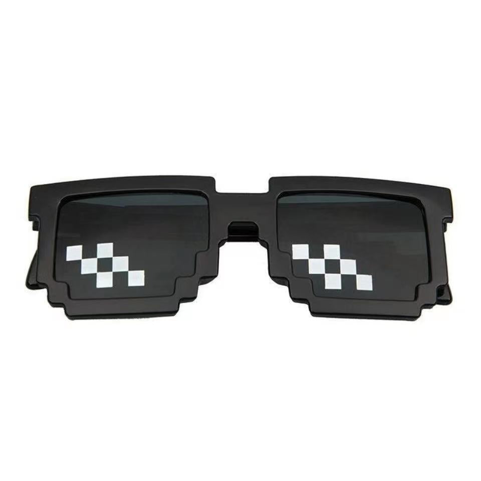 New Mosaic Glasses, Two-dimensional Sunglasses, My World Personalized Pixel Sunglasses Wholesale