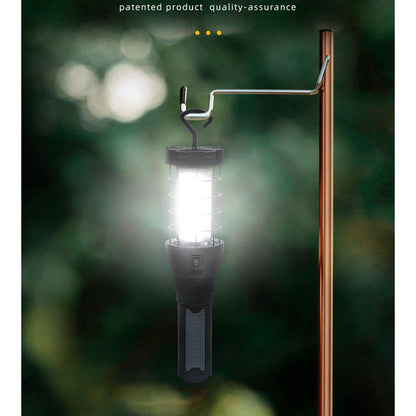 Outdoor Explosion-proof Camping Bracket Light Night Market Stall Work Light Charging Led Tent Light Strong Light Horse Light