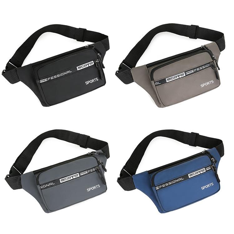 New Fanny Pack Men's and Women's Multi-functional Outdoor Sports Leisure Travel Fashion Anti-splashing Large-capacity Mobile Phone Fanny Pack