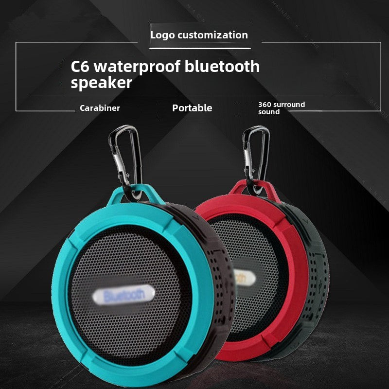 Outdoor Portable Mini Subwoofer Bluetooth Speaker with Plug Card Wireless Audio