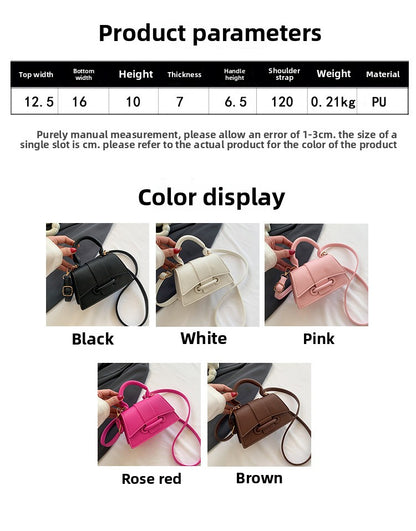 New Fashion Women's Bags Versatile Trend Messenger Bags Niche Popular Shoulder Bags Casual Mini Bags