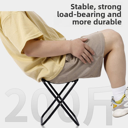 Wholesale Folding Stool Bold Portable Folding Thickened Fishing Small Stool Stool Travel Camping Mazar Small Bench