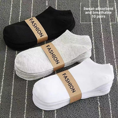 Men's Socks Women's Socks Socks Wholesale Summer Thin Breathable Socks Men's Boat Socks Like Deodorant