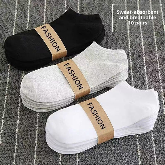 Men's Socks Women's Socks Socks Wholesale Summer Thin Breathable Socks Men's Boat Socks Like Deodorant
