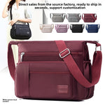 Casual Nylon Cloth Women's Bag Versatile Messenger Bag Fashionable Commuter New Simple and Lightweight Large-capacity Women's Shoulder Bag